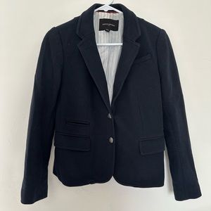 BANANA REPUBLIC Size 4 Petite Color Navy Blazer